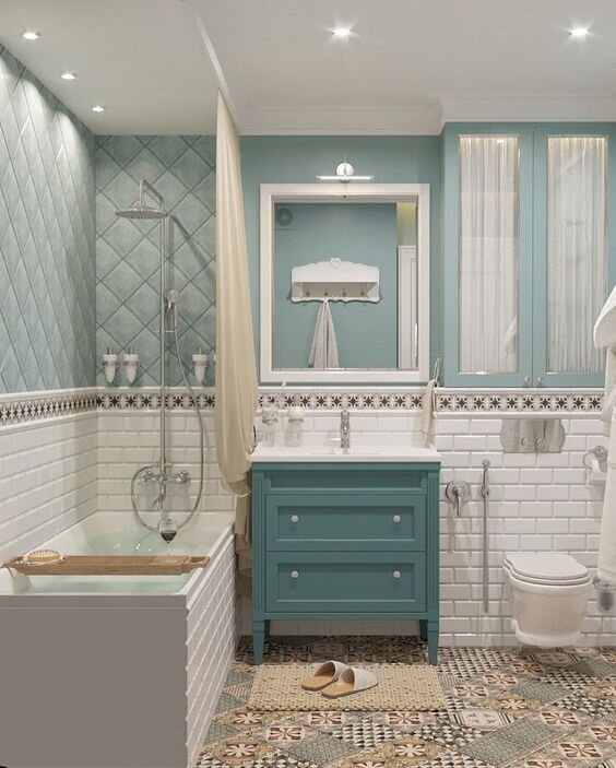 No es necesario hacer una renovación importante del baño para crear un baño.