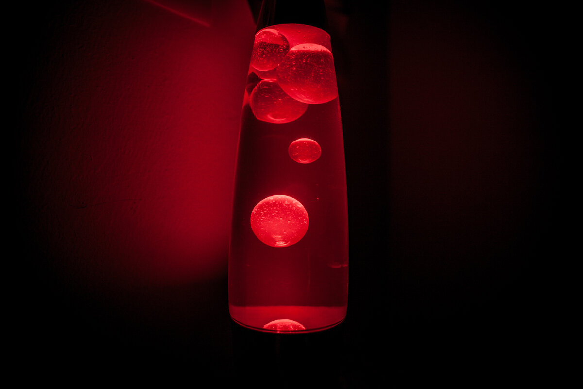 Lava Lamp красная