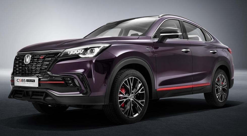 На фото: Changan CS85 Coupe