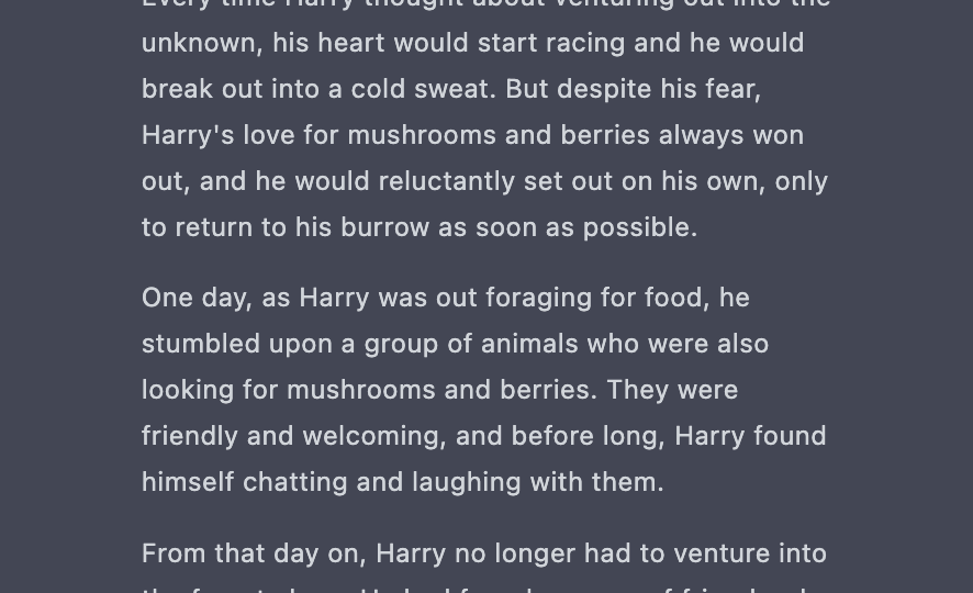 Попросили искусственный интеллект #ChatGPT написать сказку про Ежика.