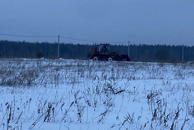    Незаконная добыча песка © Пресс-служба Министерства экологии и природопользования Московской области
