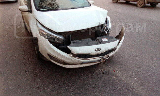 Kia Ceed после ДТП