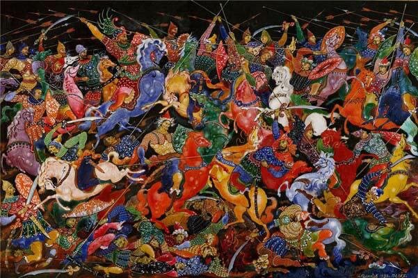 Миниатюра И. И. Голикова «Слово о полку Игореве»