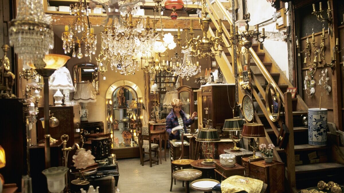    В антикварной лавке© РИА Новости / Александр Поляков