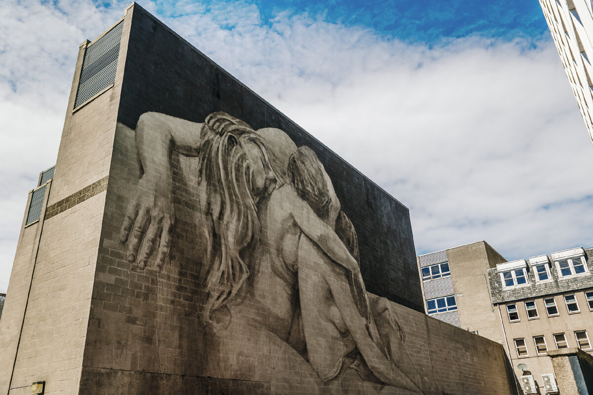 Jacoba Niepoort - художник-муралист из Копенгагена, Дания. 