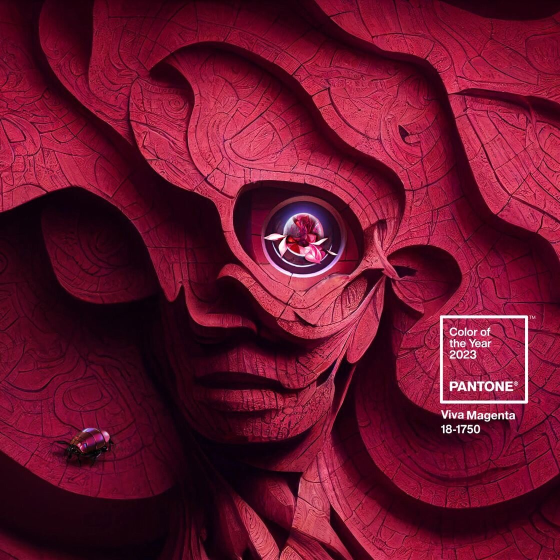 Viva Magenta от Pantone