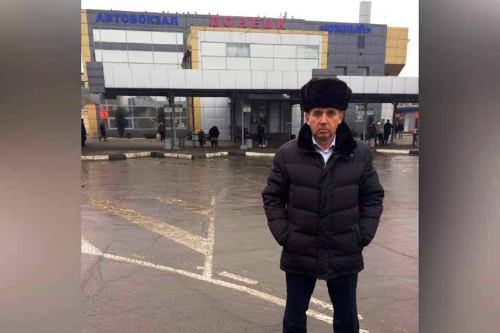    Сергей Коростелев побывал на Донбассе во время отпуска. Фото администрации Северного района.