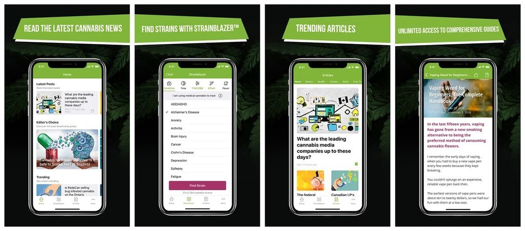 Толковые  приложения для любителей каннабиса. Добавляй в избранное чтоб не потерять. WeedPro: Cannabis Strain Guide WeedPro - это приложение для сбора информации о сортах каннабиса.-5