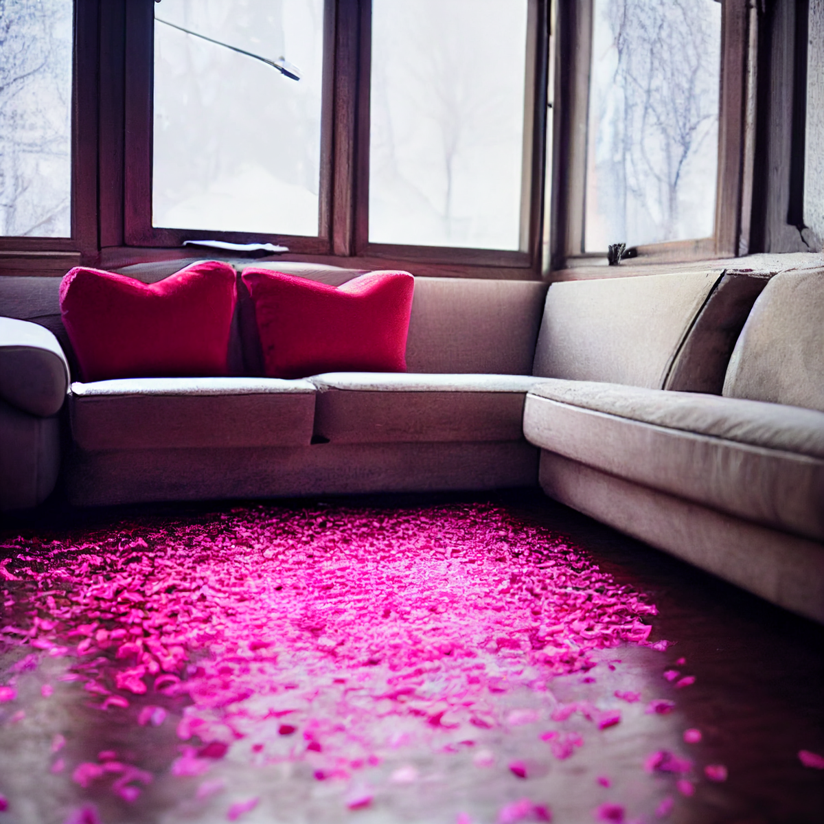 Сюрприз на День святого Валентина