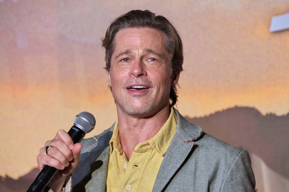     Брэд Питт.  GLOBAL LOOK PRESS