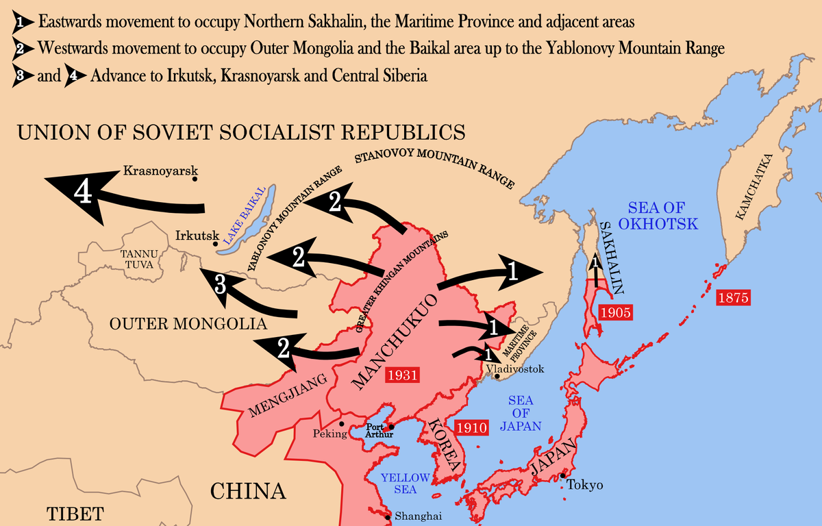 Наличие достоверной информации в 1941 году по военным планам японии позволило