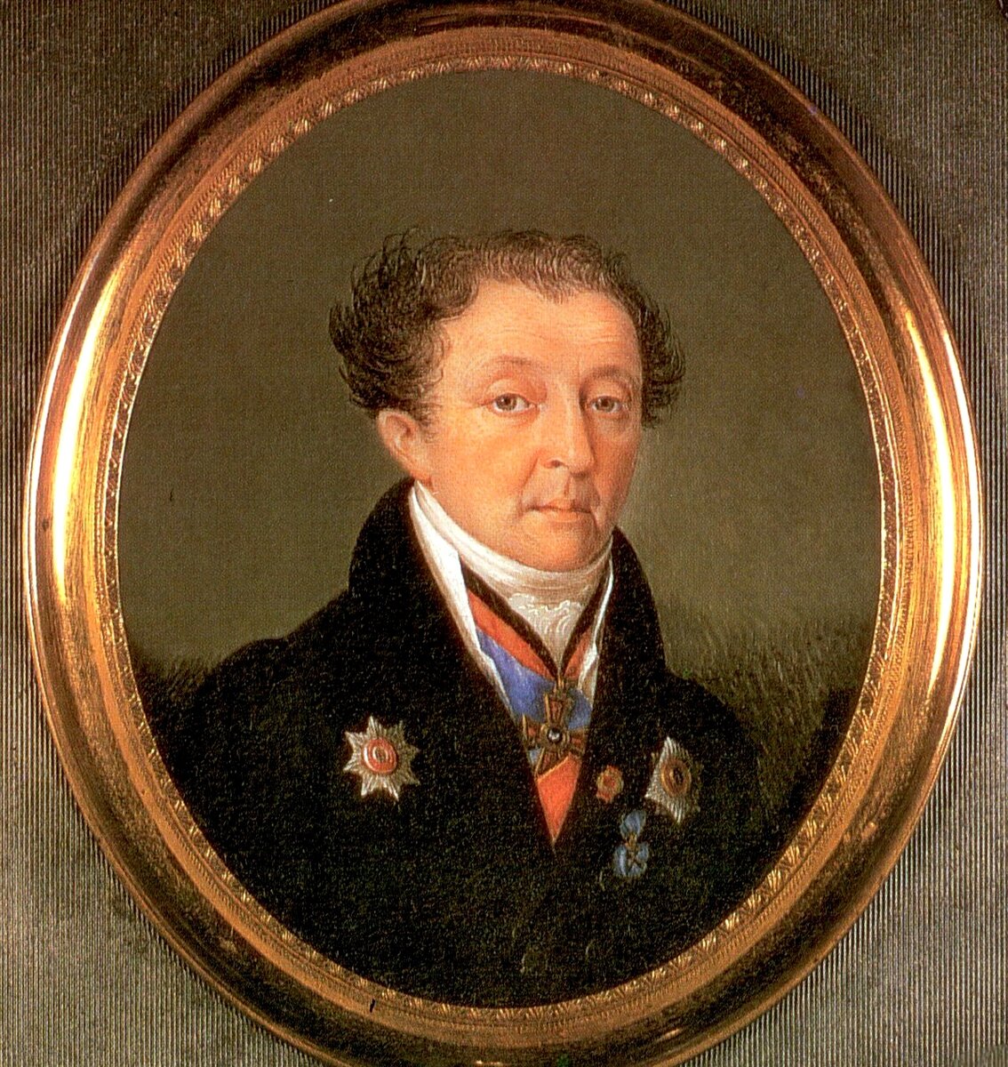 М.М. Зацепин. Портрет И.А. Нарышкина. 1820-1830-е.