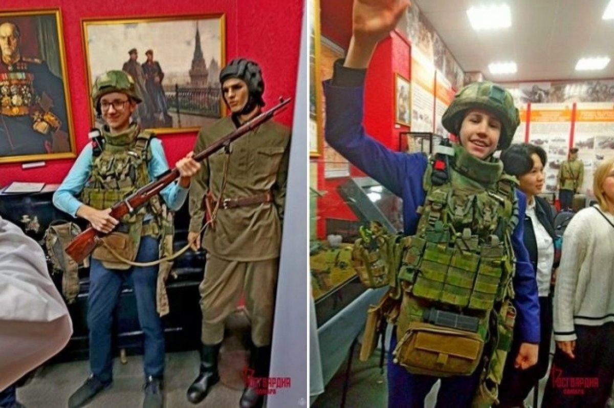    Накануне Дня защитника Отечества росгвардейцы проводят «Уроки мужества»
