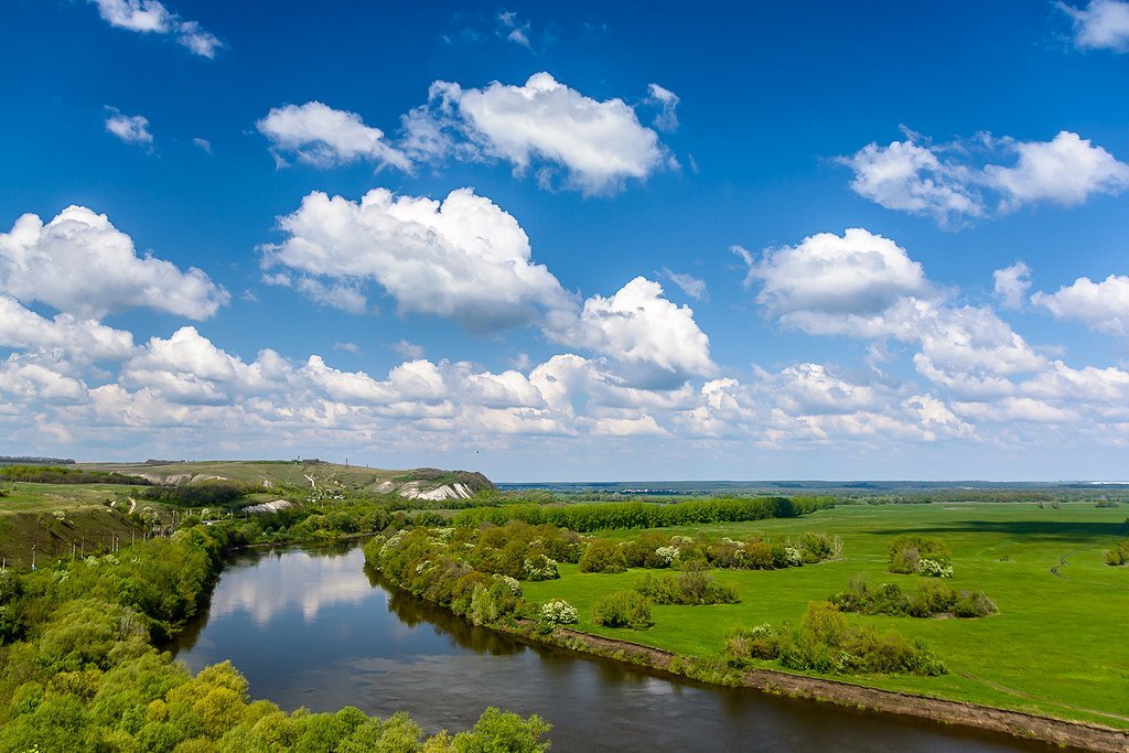 Река Дон в окрестностях Дивногорья (фото из открытых источников).