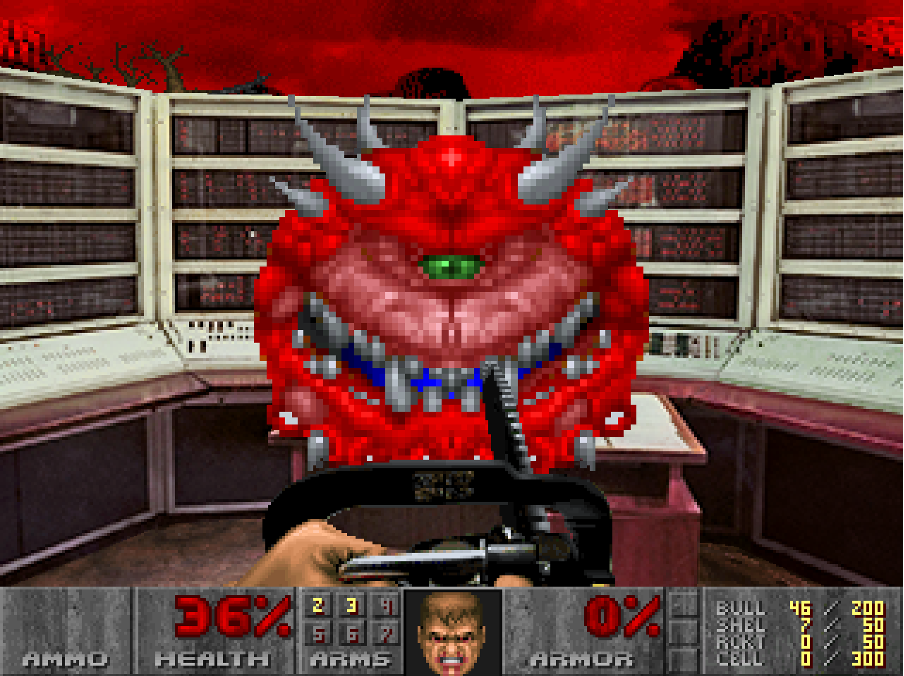 Doom 95. Дум 1. Вещи на которых запускали Doom.