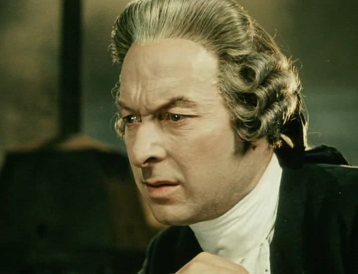 В роли Георга Рихмана в фильме «Михайло Ломоносов» (1955). Фото: kino-teatr.ru