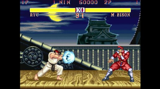 Эволюция Ryu's Hadouken 1987-2022