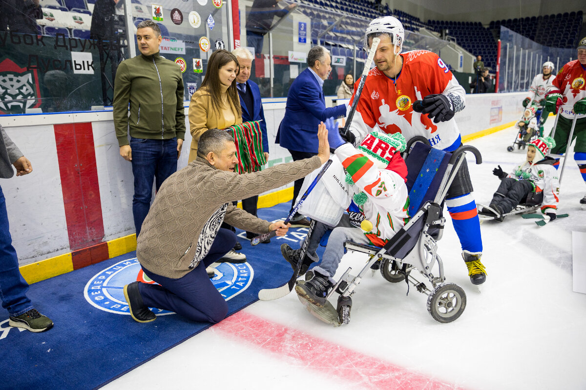 Самый трогательный хоккейный матч