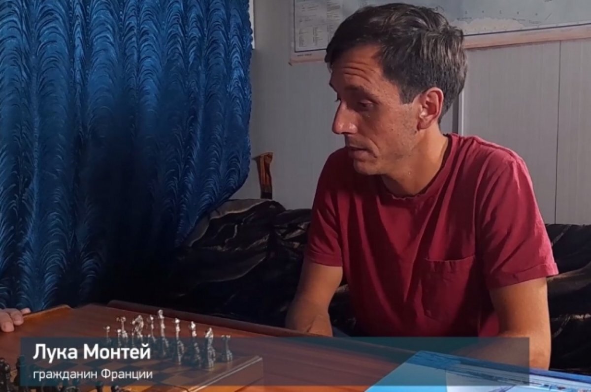    Спасенный российскими моряками француз назвал их настоящими друзьями