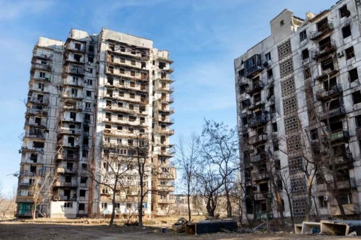    Жилые кварталы Артёмовска.