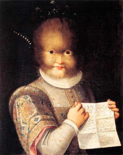 Портрет дочери Педро - Тогнина (1583 г)