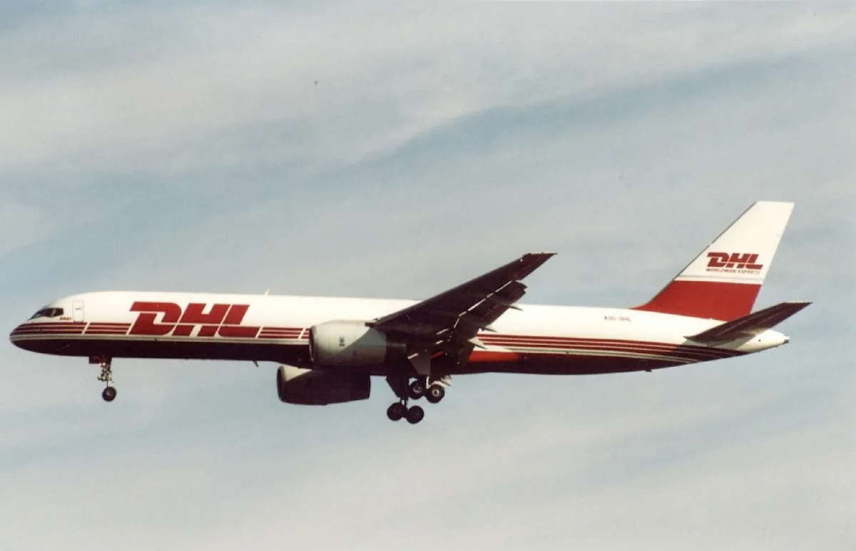 Грузовой Boeing-757 компании DHL