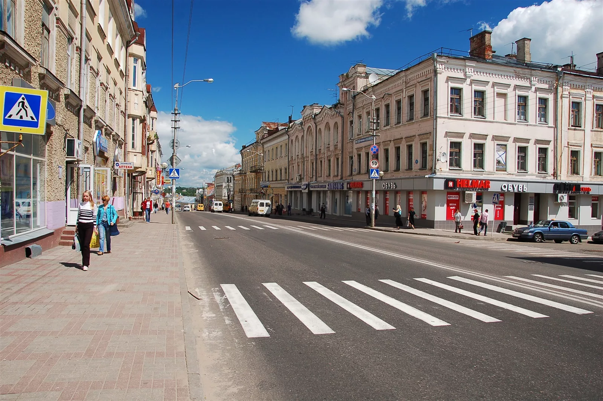 Переулки города смоленска