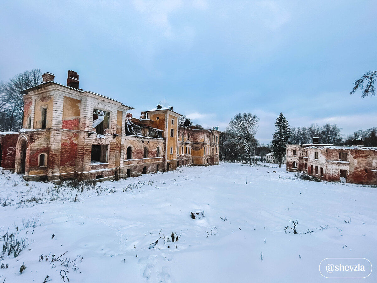 Главный дом усадьбы Шереметевых, с. Высокое