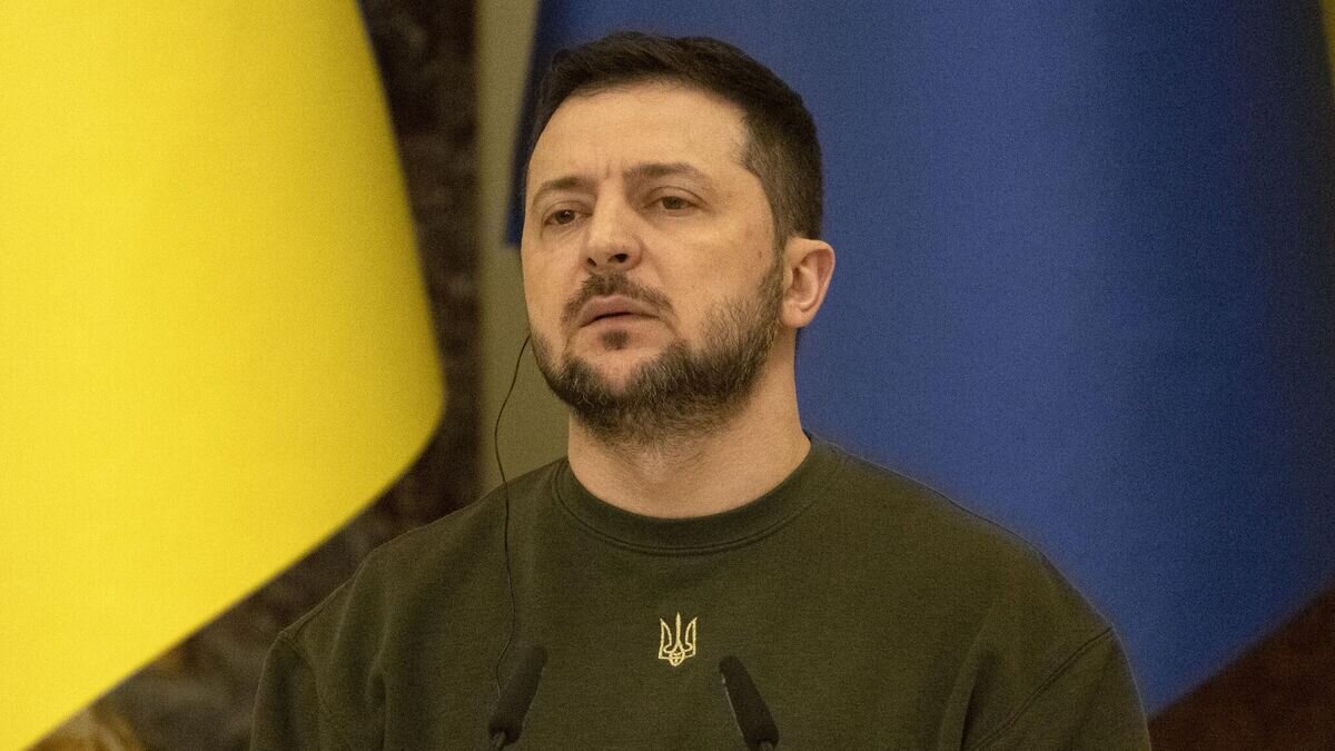    Президент Украины Владимир Зеленский© AP Photo / Efrem Lukatsky