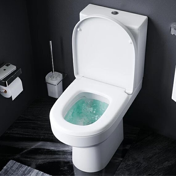 Унитаз напольный AM.PM Spirit 2.0 C708600WH безободковый с сиденьем микролифт 57WH  