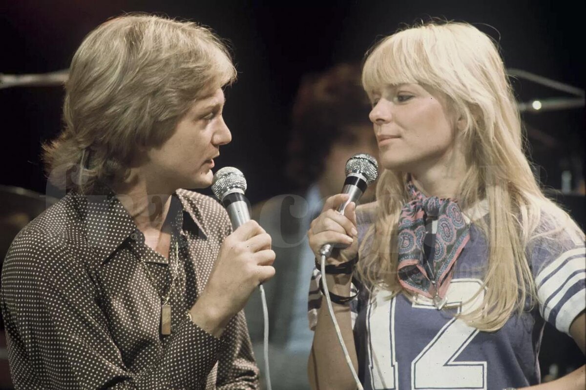 Франс Галь и Клод Франсуа