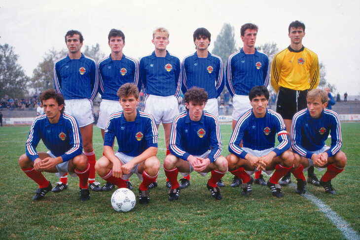 Молодежная сборная Югославии в конце 80-х годов