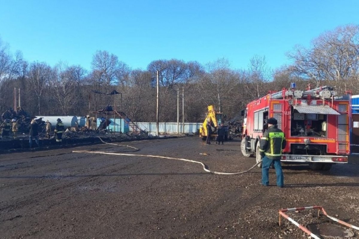    В Севастополе при сильном пожаре погибли рабочие из Тверской области