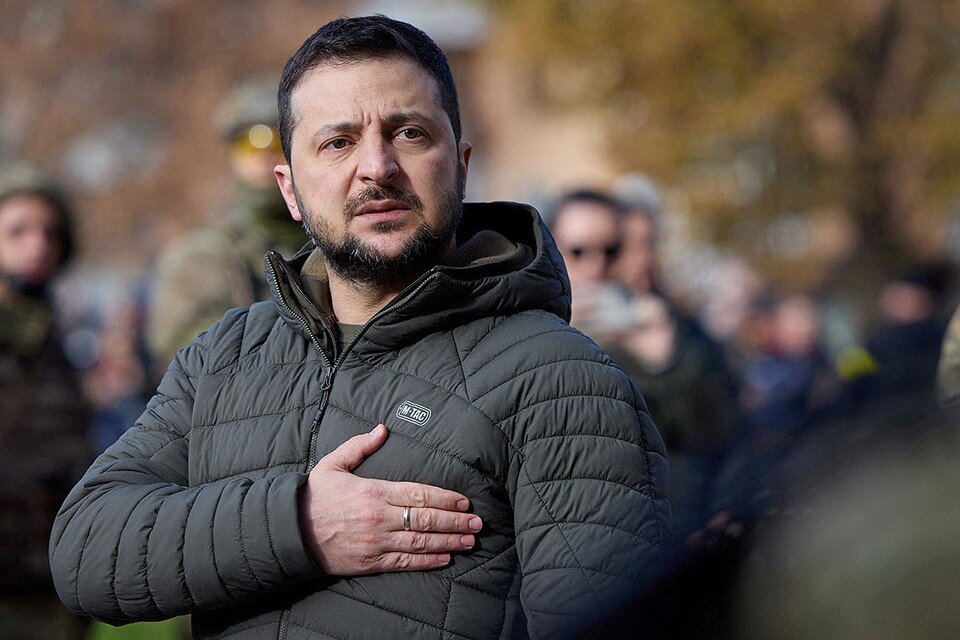     Президент Украины Владимир Зеленский.  REUTERS