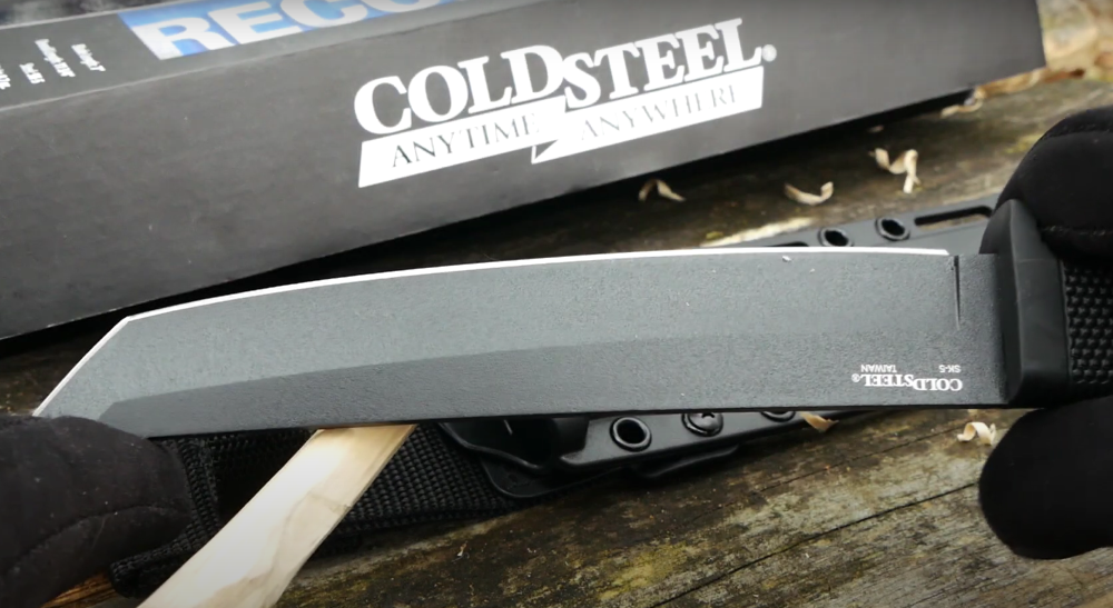 Нож Cold Steel Recon Tanto 49LRT, сталь SK-5, рукоять резина