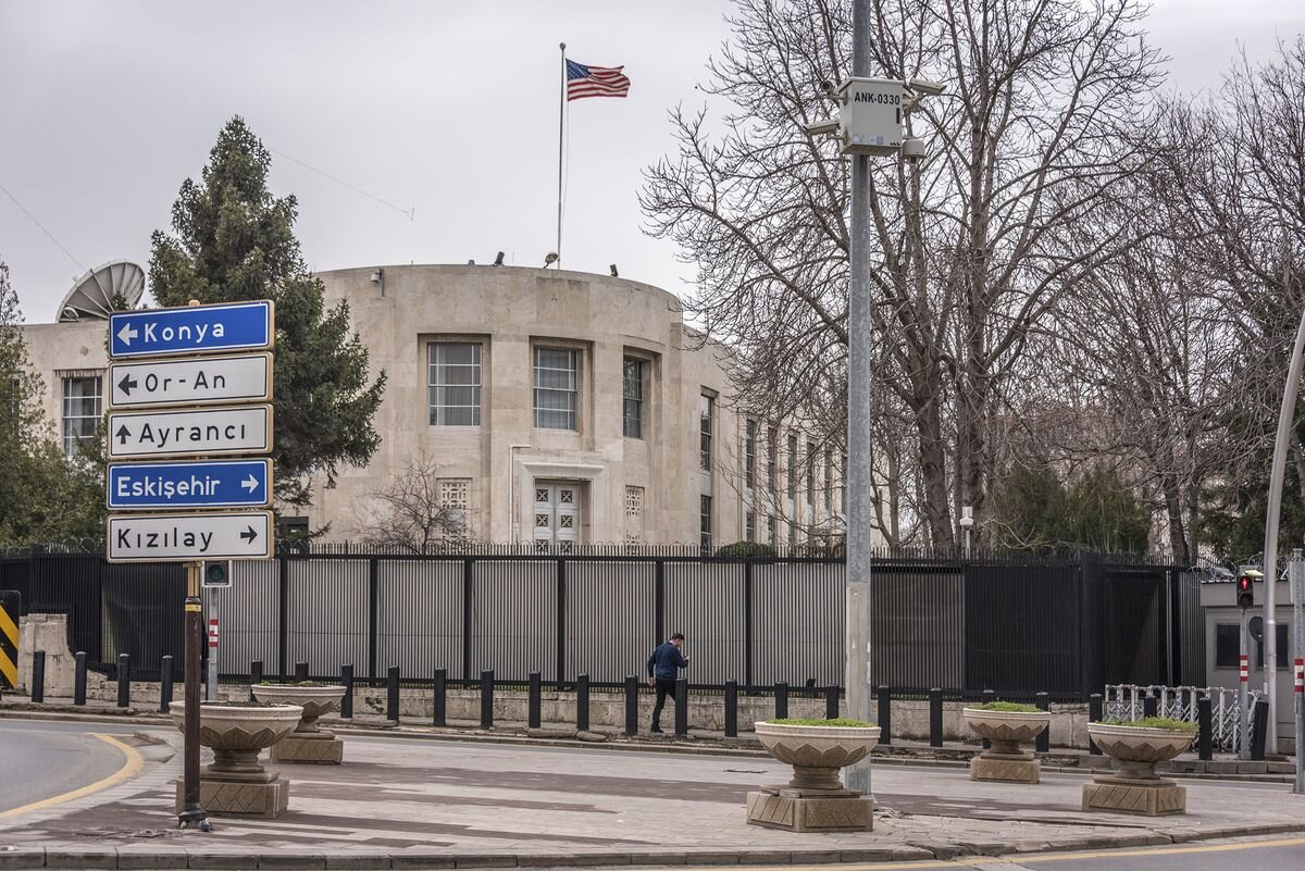 Посольство США в Турции.