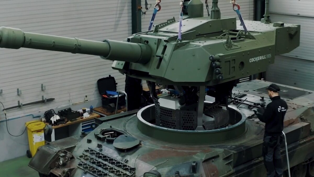 Бельгийская модернизация танка Leopard 1А5