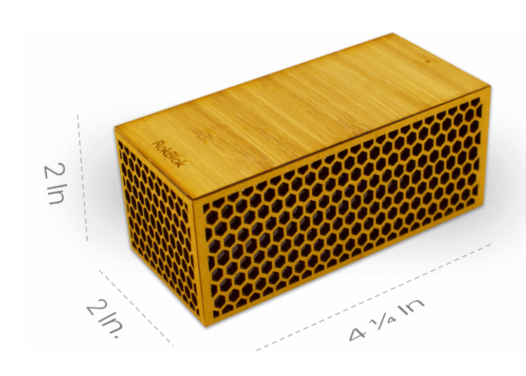 RokBlok - портативный проигрыватель (источник https://rokblok.co/)