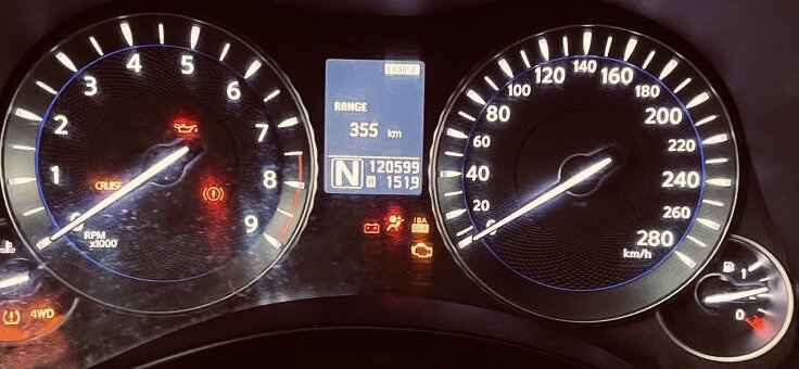 ремонт INFINITI M с пробегом