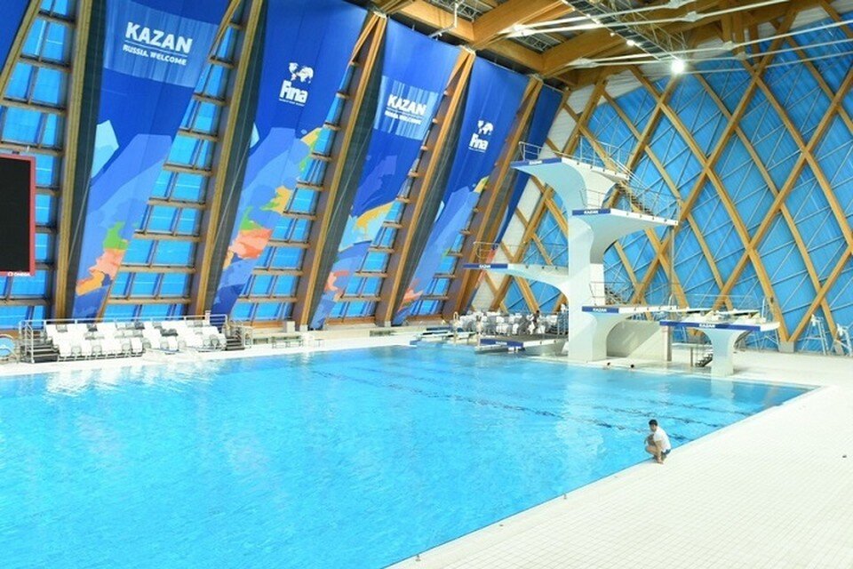     Столица Татарстана уже проводила чемпионат мира по водным видам спорта в 2015 году.Фото: kzn.ru