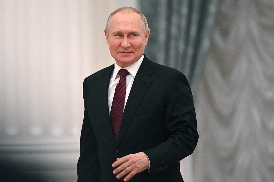     По случаю 100-летия гражданской авиации Владимир Путин встретился с работниками отрасли.  REUTERS