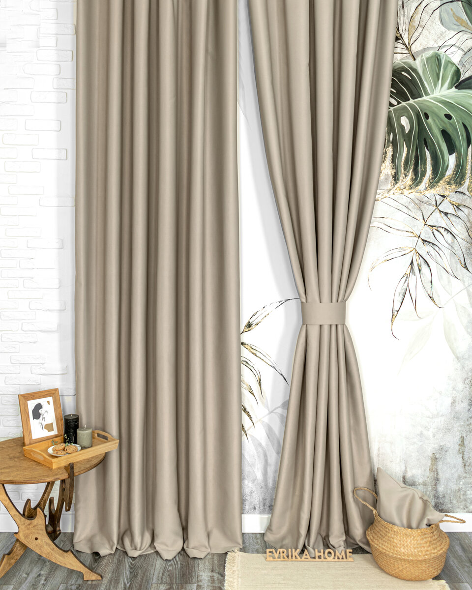 Шторы "Амадео" Крем Evrika Home