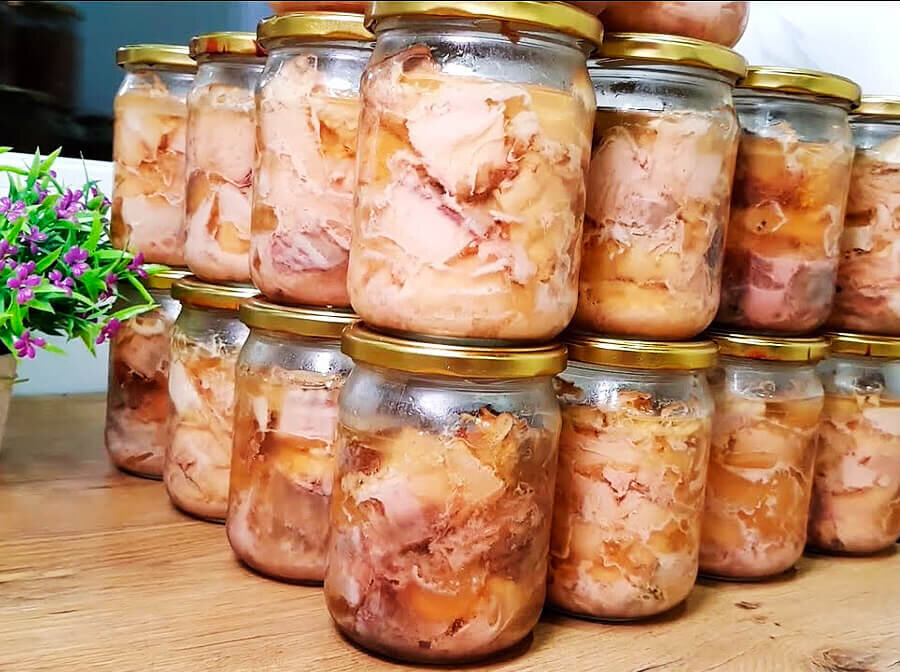 Тушёнка из щуки