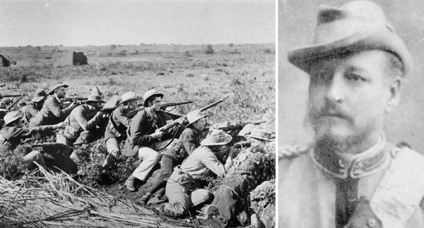 Русский подполковник и бурский фехт-генерал Евгений Максимов