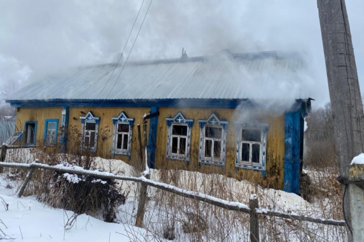    Пожары в селах Чернышово и Поим унесли жизни двух мужчин