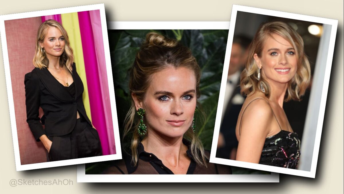 На данный момент Крессида Бонас замужем, имеет ребёнка. Коллаж автора