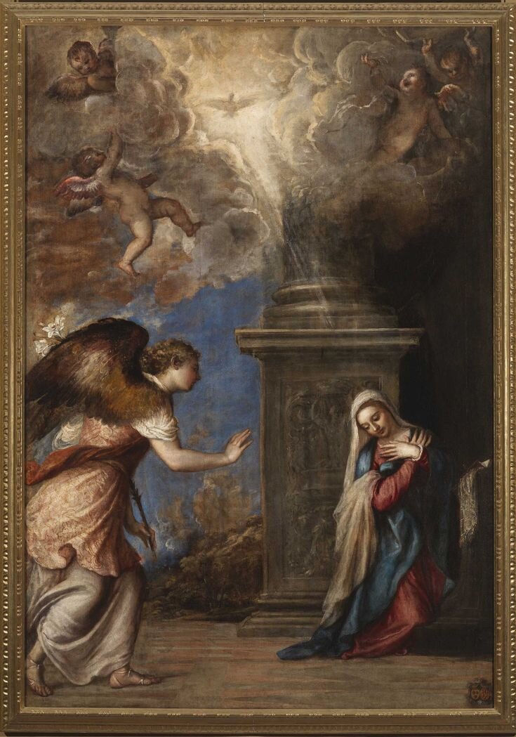 Тициан, «Благовещение», 1557