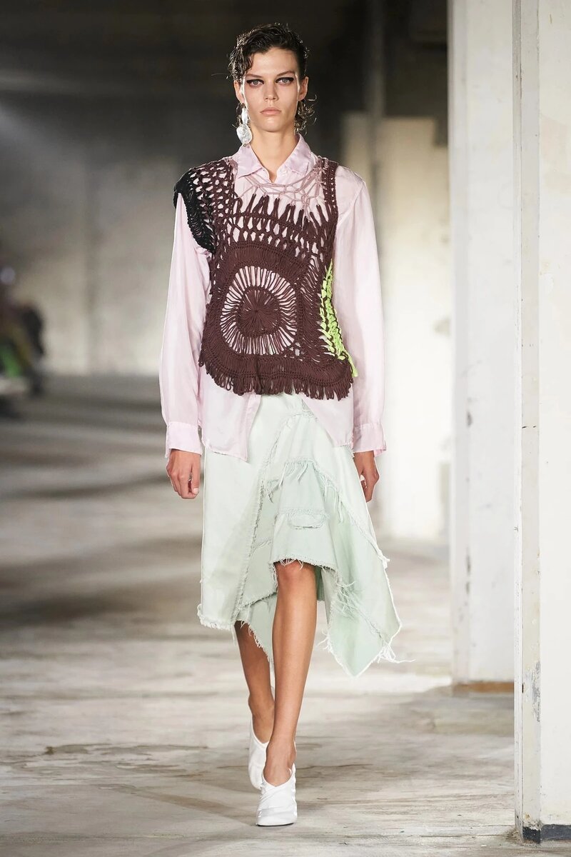 Образ с показа DRIES VAN NOTEN