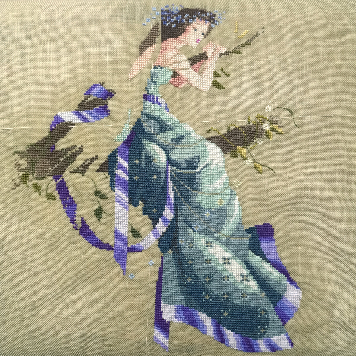 Фея после стирки и глажки