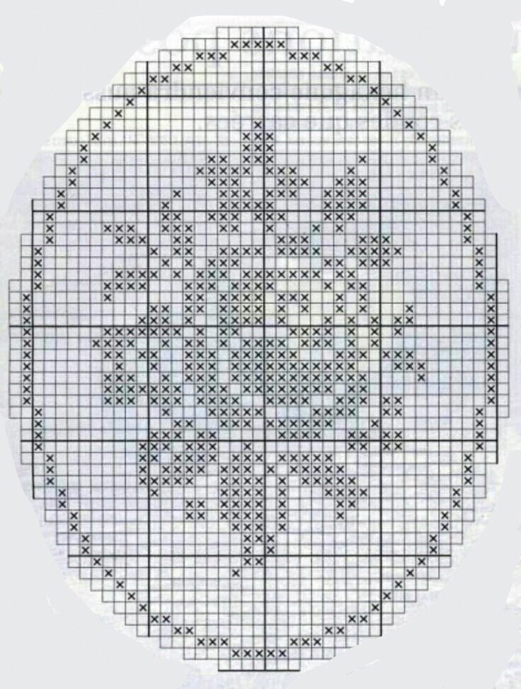 Филейная сетка: вяжем скатерти и салфетки с цветами. Подборка схем ...